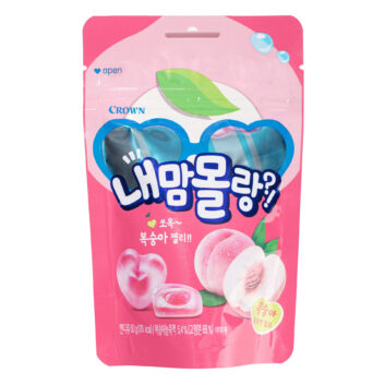 Peach Flavored Gummies Package