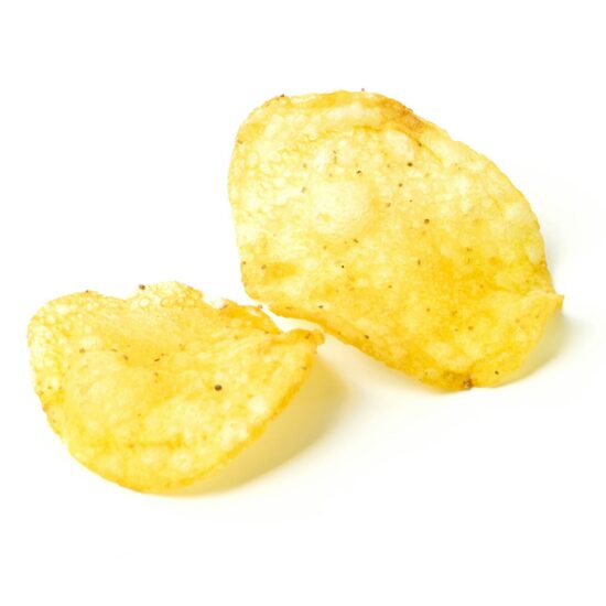 Fried Egg Potato Chips