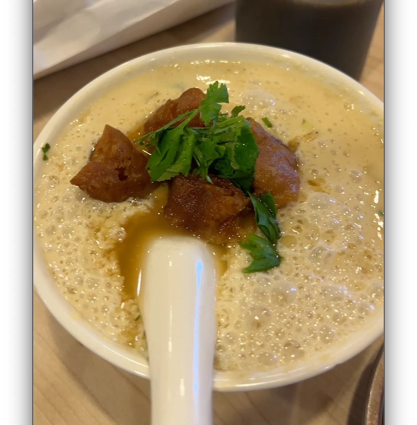 Savory Soy Milk (鹹豆漿)