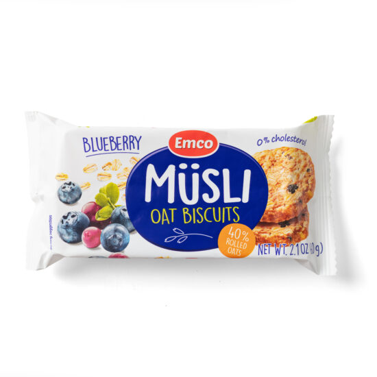 Musli Blueberry Oat Biscuits Package