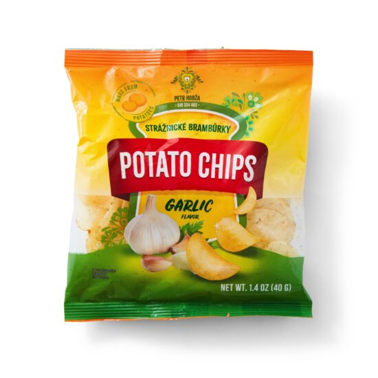 Garlic Potato Chips Package
