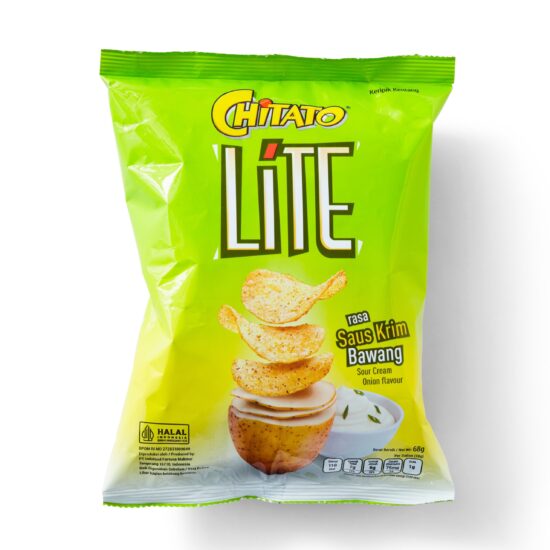 Lite Sour Cream & Onion Chips Package