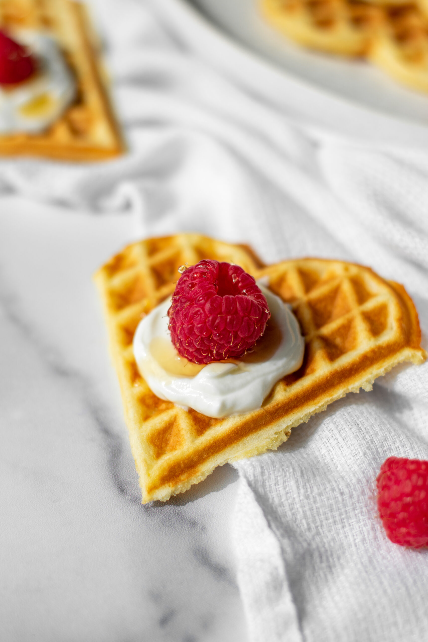 Hjertevafler (Norwegian Heart Shaped Waffles)