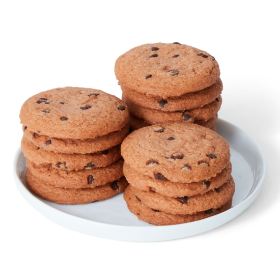 Watermelon Choco Chip Cookies