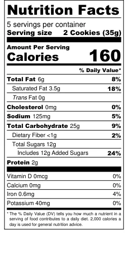 Frosted Cinnamon Stars nutrition facts
