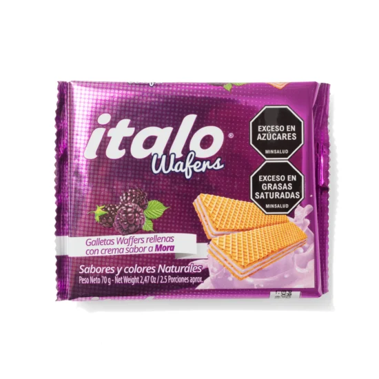 Blackberry Cream-Filled Wafers Package