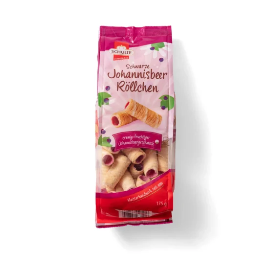 Blackcurrant Wafer Rolls image
