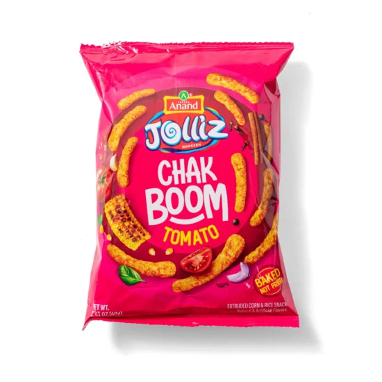 Chak Boom Tomato Puffs Package