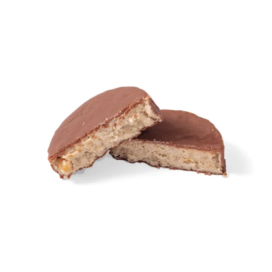 Chocolate-Covered Peanut Mazapan Pieces