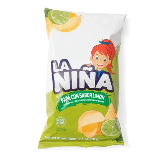 Lime Potato Chips Package